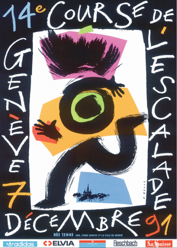 Affiche de la 14e édition 1991 – Pascal Bolle